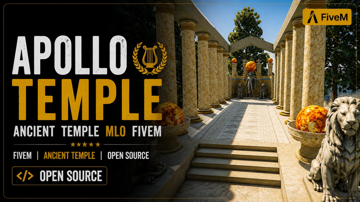 Apollo Temple MLO FiveM | Ancient Temple | Open Source